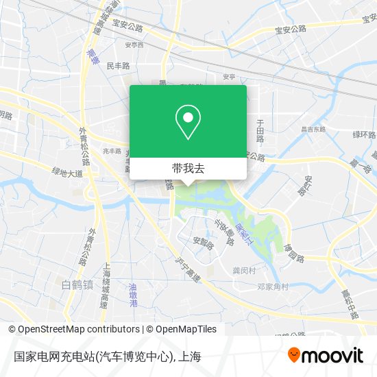 国家电网充电站(汽车博览中心)地图