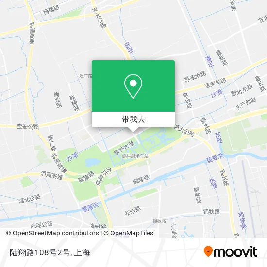 陆翔路108号2号地图