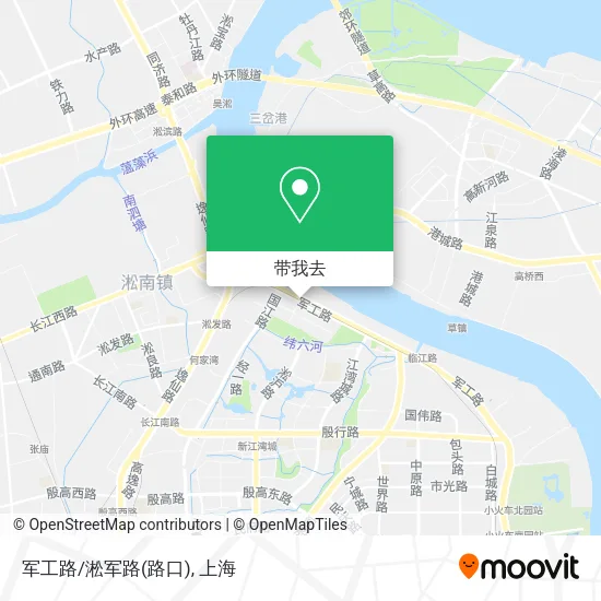 军工路/淞军路(路口)地图