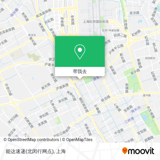 能达速递(北闵行网点)地图