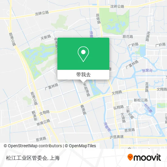 松江工业区管委会地图