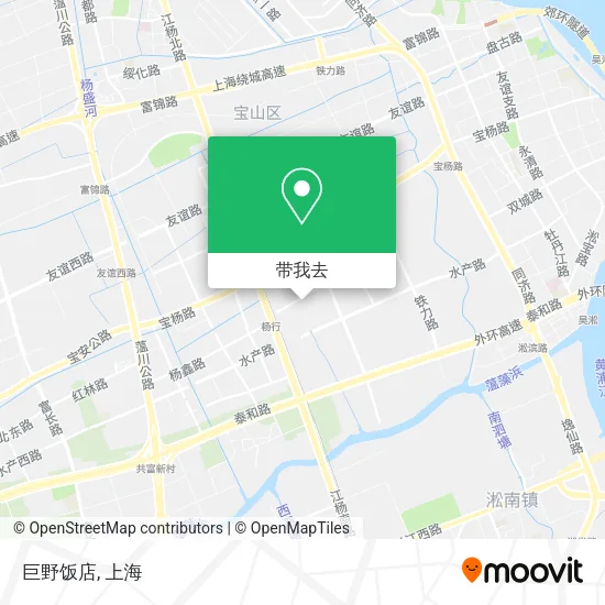 巨野饭店地图