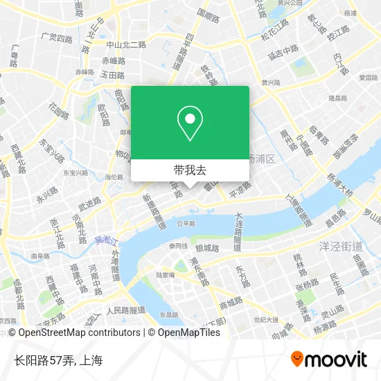 长阳路57弄地图