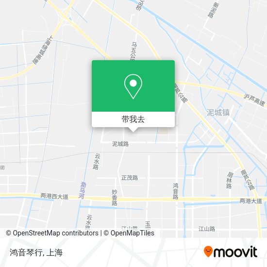 鸿音琴行地图