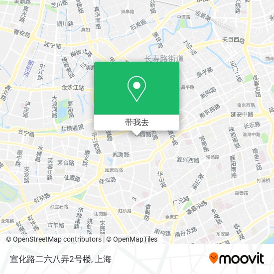 宣化路二六八弄2号楼地图