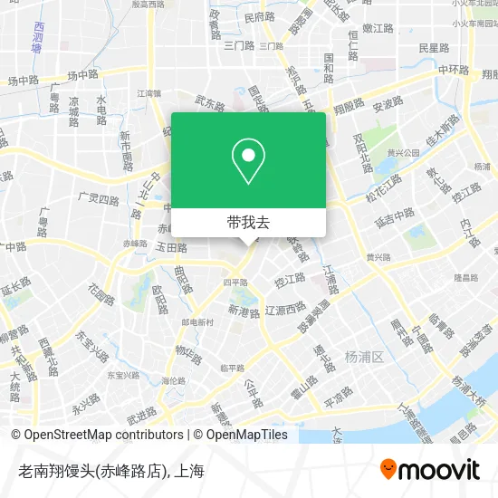 老南翔馒头(赤峰路店)地图