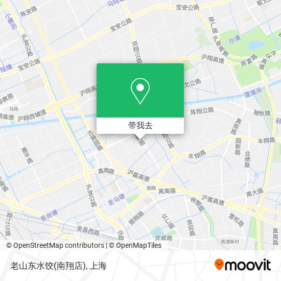 老山东水饺(南翔店)地图