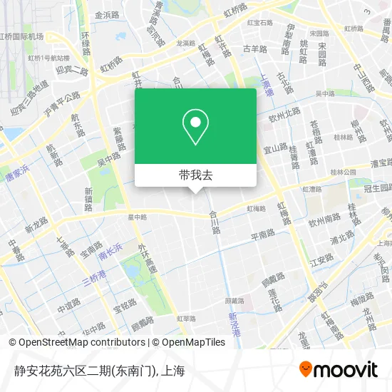 静安花苑六区二期(东南门)地图