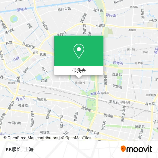 KK服饰地图