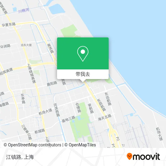 江镇路地图