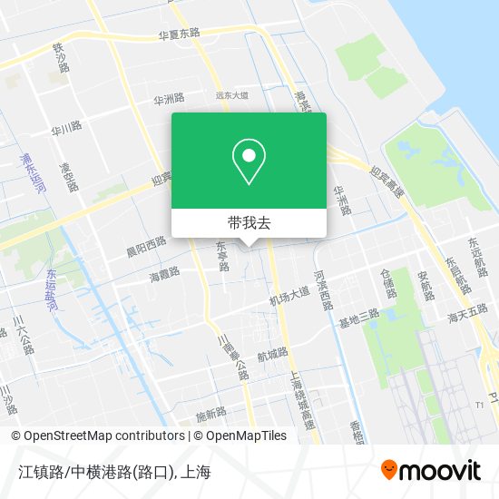 江镇路/中横港路(路口)地图
