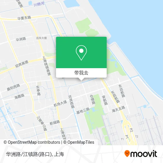 华洲路/江镇路(路口)地图