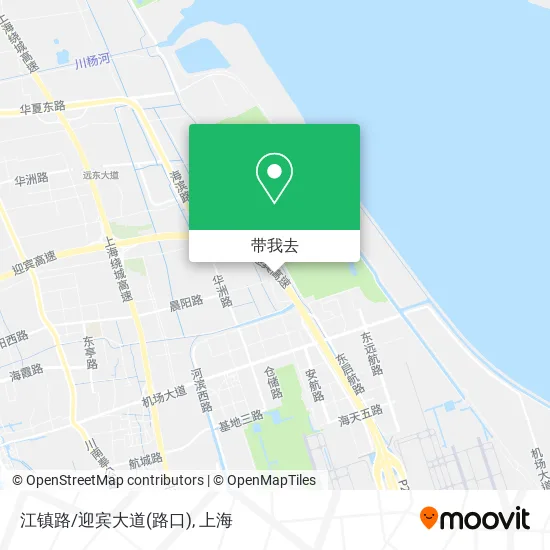 江镇路/迎宾大道(路口)地图