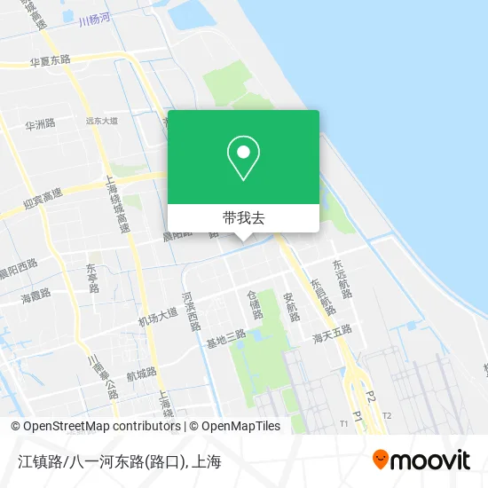 江镇路/八一河东路(路口)地图