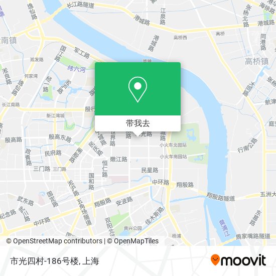 市光四村-186号楼地图