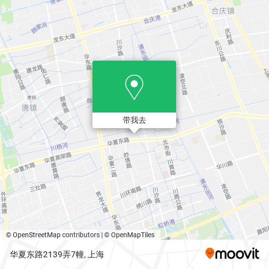 华夏东路2139弄7幢地图
