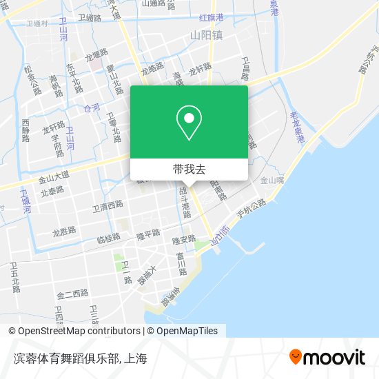 滨蓉体育舞蹈俱乐部地图