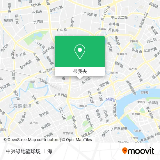 中兴绿地篮球场地图