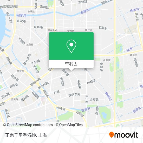 正宗千里香混饨地图