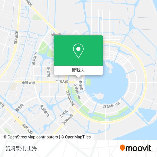混喝果汁地图