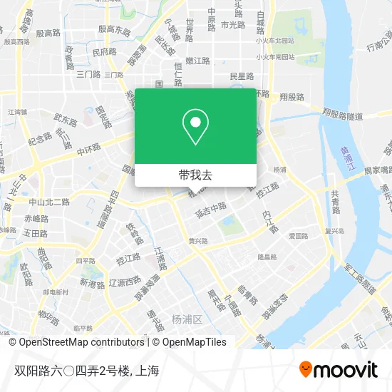 双阳路六〇四弄2号楼地图