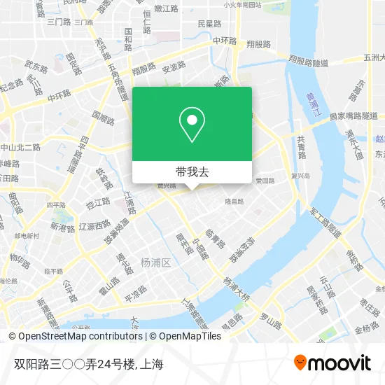 双阳路三〇〇弄24号楼地图