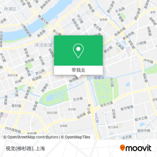 视觉(柳杉路)地图
