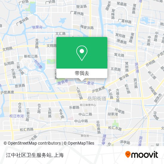 江中社区卫生服务站地图