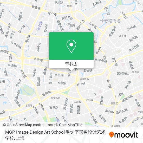 MGP Image Design Art School 毛戈平形象设计艺术学校地图