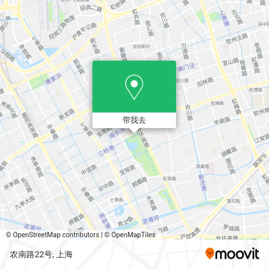 农南路22号地图