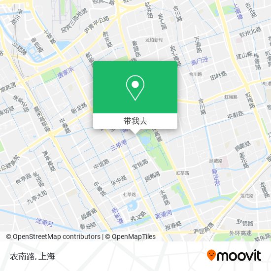 农南路地图