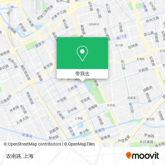 农南路地图