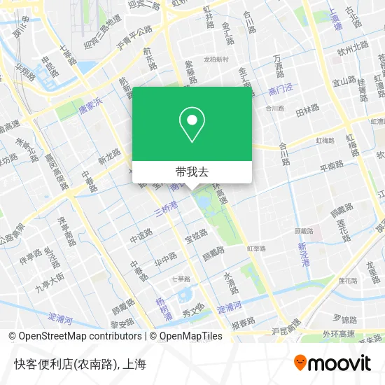 快客便利店(农南路)地图