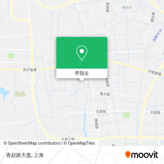 青赵路大盈地图