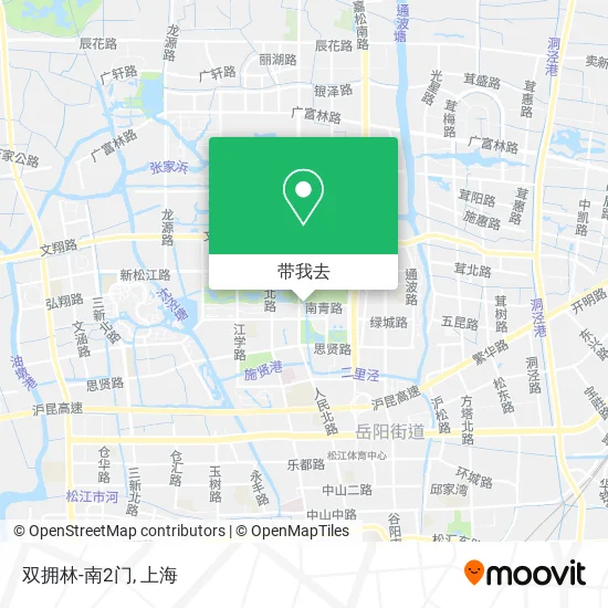 双拥林-南2门地图