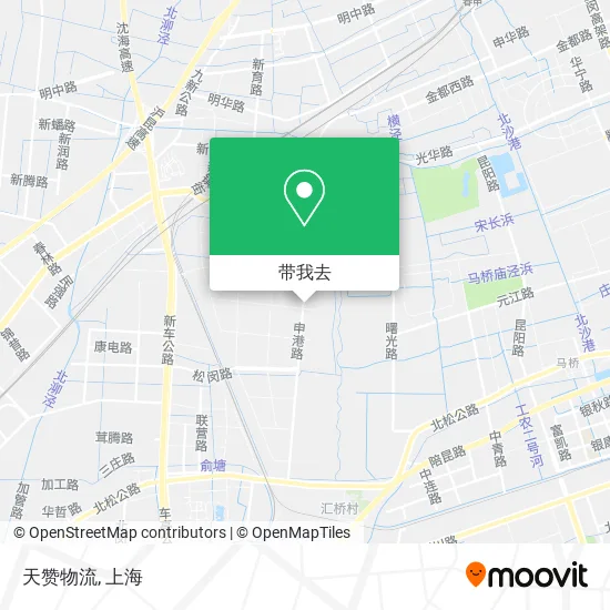 天赞物流地图