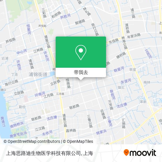 上海思路迪生物医学科技有限公司地图