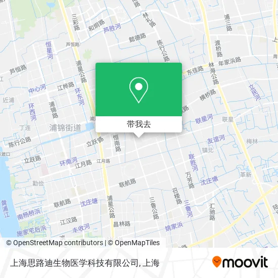 上海思路迪生物医学科技有限公司地图