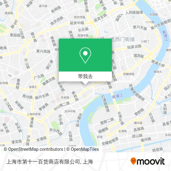 上海市第十一百货商店有限公司地图