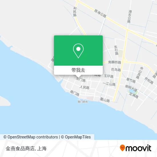 金燕食品商店地图