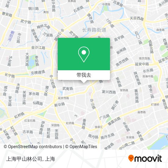上海甲山林公司地图