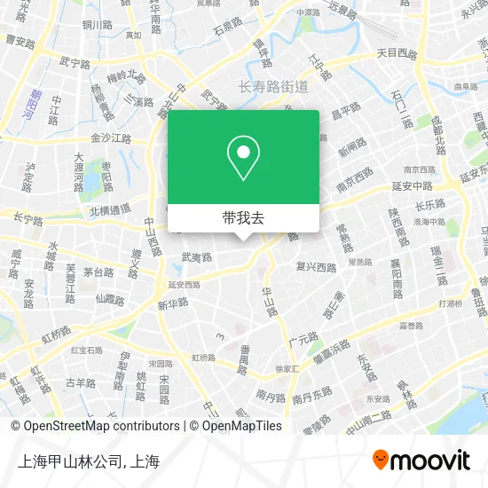 上海甲山林公司地图