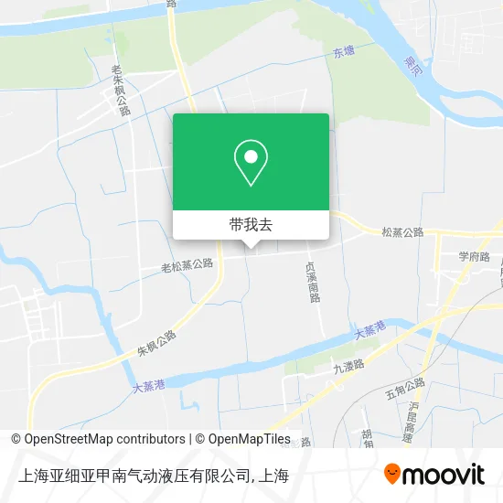 上海亚细亚甲南气动液压有限公司地图