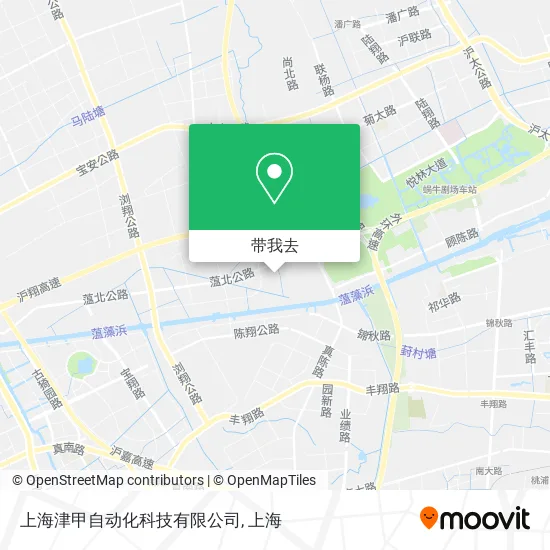 上海津甲自动化科技有限公司地图