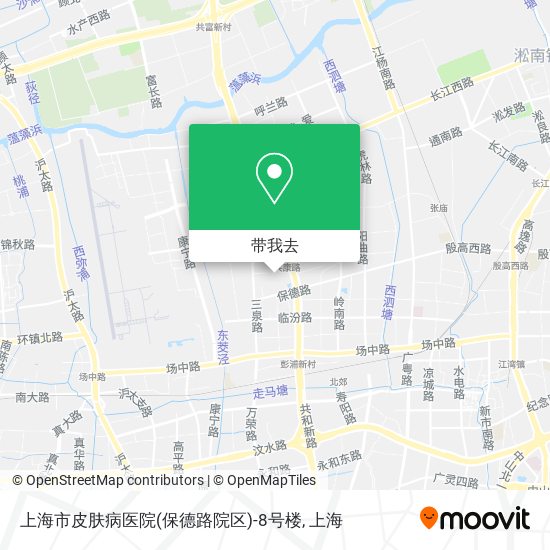 上海市皮肤病医院(保德路院区)-8号楼地图