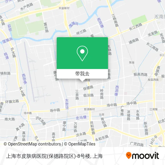 上海市皮肤病医院(保德路院区)-8号楼地图