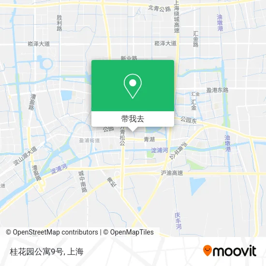 桂花园公寓9号地图