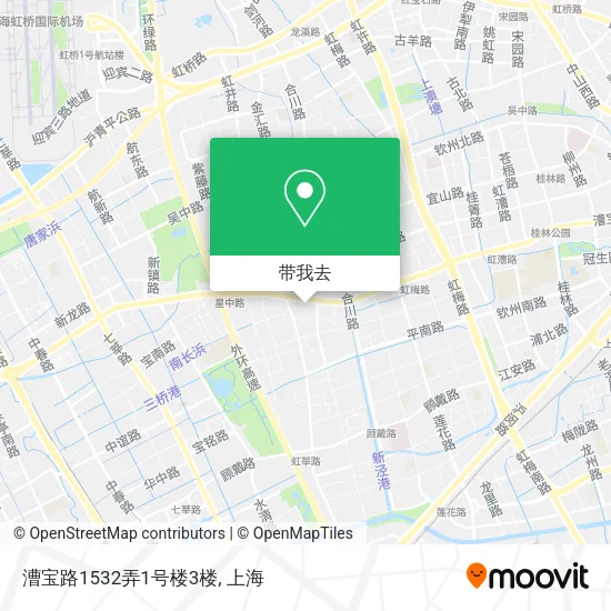 漕宝路1532弄1号楼3楼地图