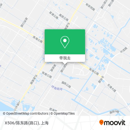 X506/陈东路(路口)地图