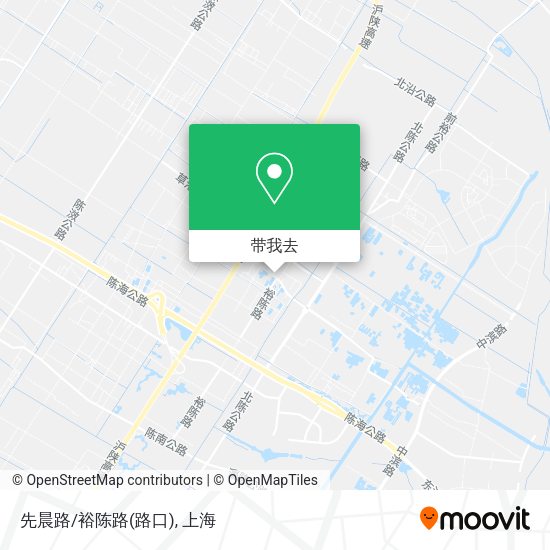 先晨路/裕陈路(路口)地图